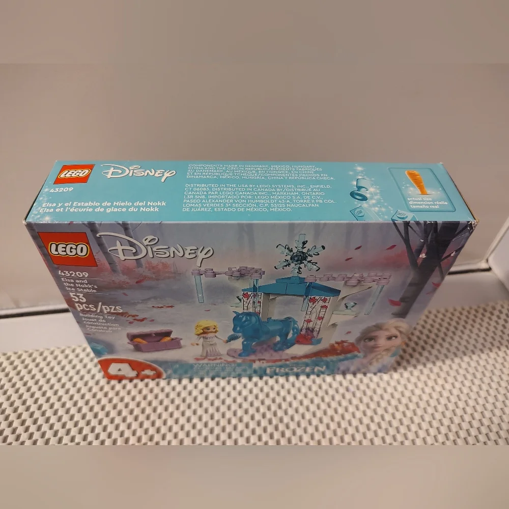 Lego 43209 Elsa & the Nokk's Ice Stable NWT Disney Frozen Building Toy Set